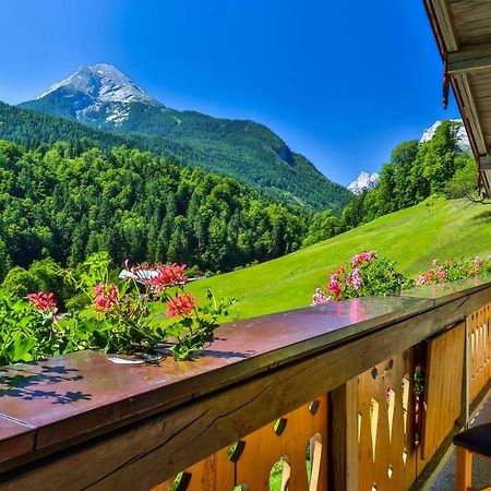 Alpenferienwohnungen Wiesenlehen 베르히테스가덴 외부 사진